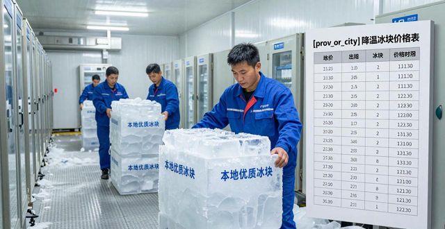北京丰台区降温冰块多少钱一吨？本地制冰厂报价来了