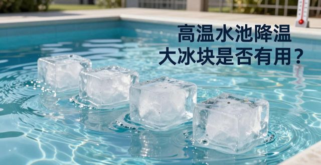 北京丰台区高温水池降温大冰块，到底管不管用？